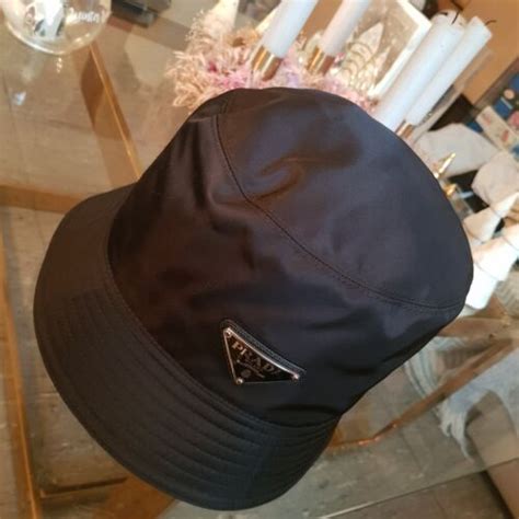 anglerhut damen prada|Prada Bucket Hats & Hats for Women .